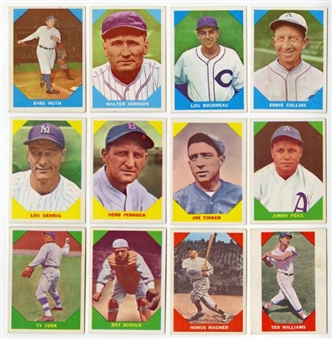 1960 Fleer Baseball Complete Set of 79 Cards (NO #68)
